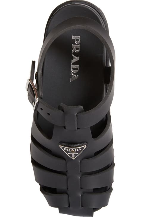 Prada Monolith Fisherman Sandal (Women) 